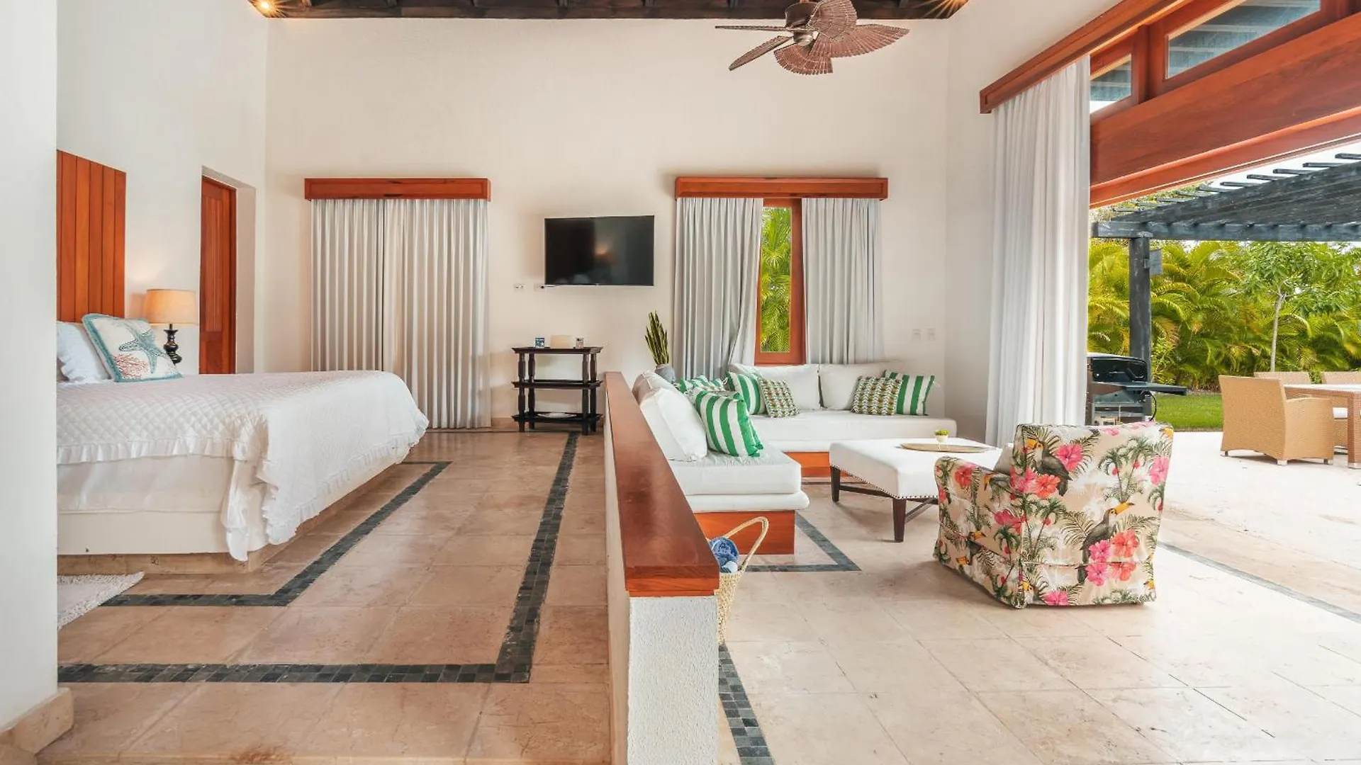 Casa de Férias Bungalow With Tropical Style At Cap Cana A8C Punta Cana República Dominicana
